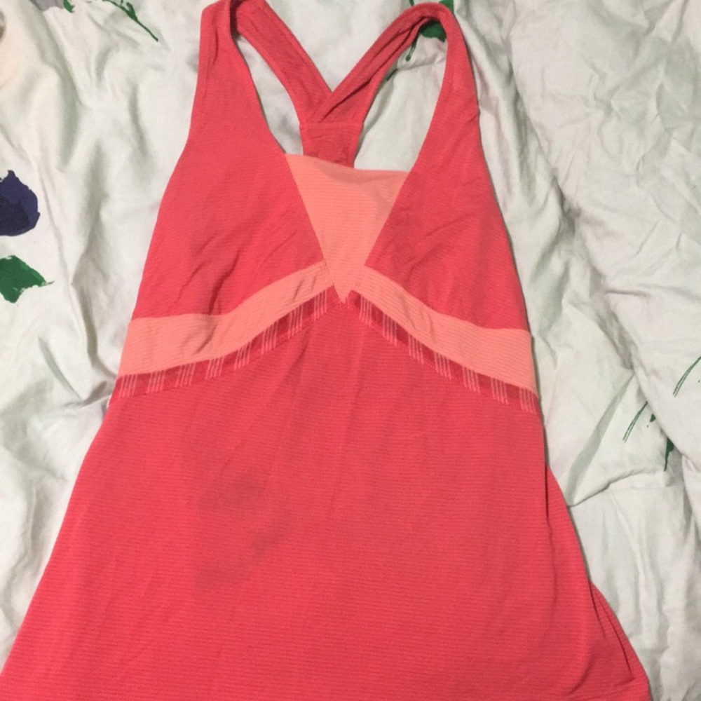 Pink Lululemon Tank